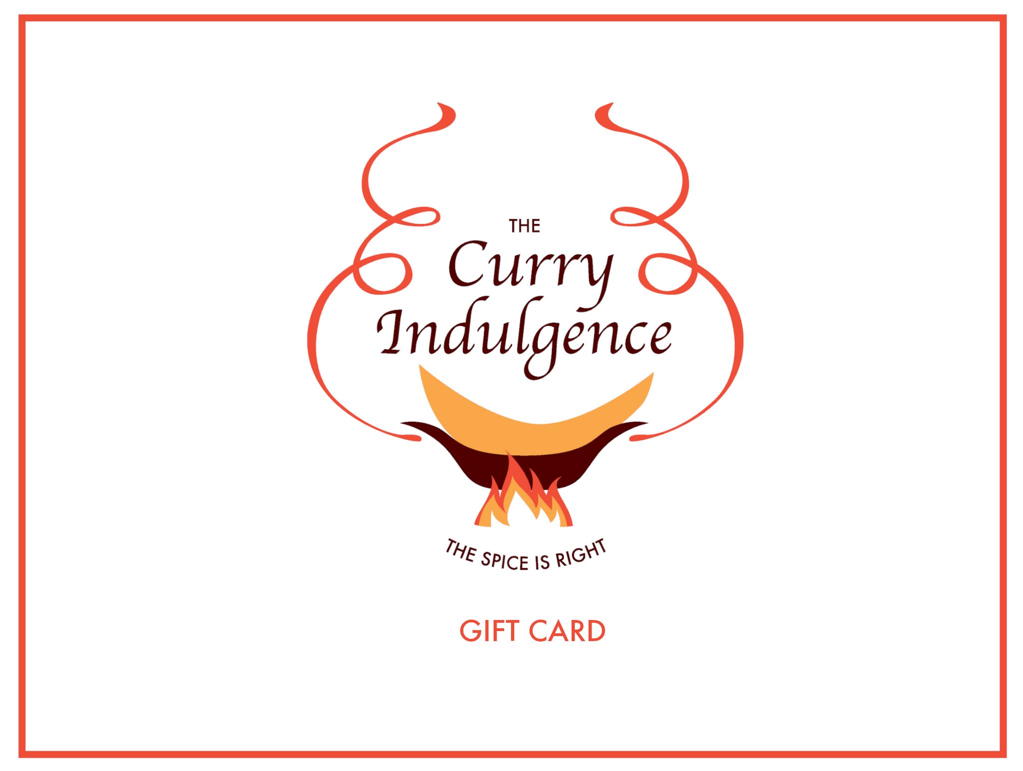 The Curry Indulgence Gift Card